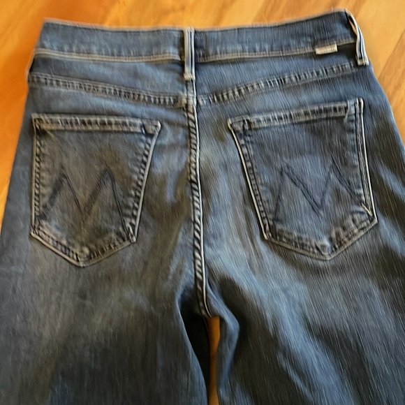 MOTHER Jeans The Twister Sneak Size 27 Wide Leg - Picture 5 of 7